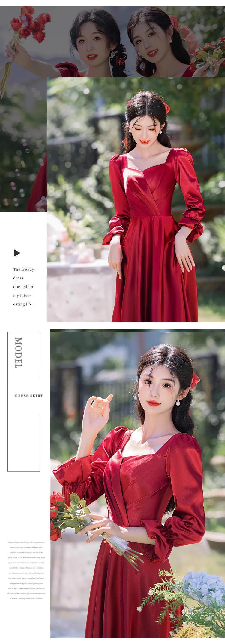 Sweet-Wine-Red-Satin-Wedding-Guest-Bridesmaid-Formal-Evening-Dress17