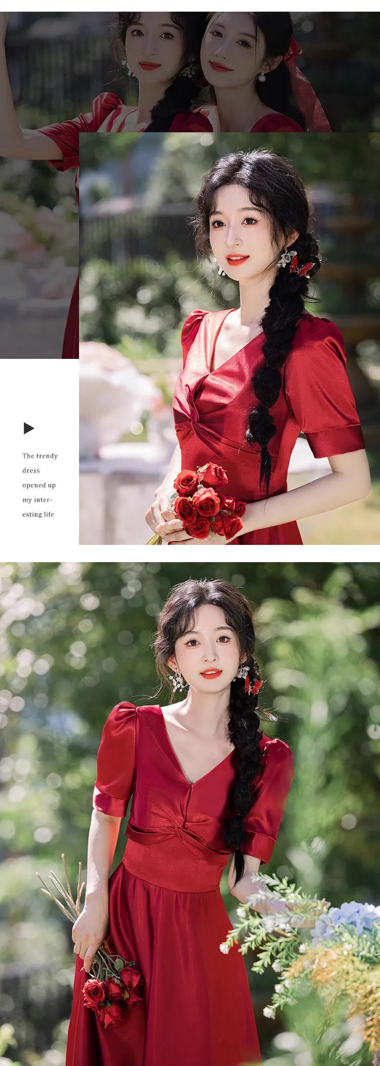 Sweet-Wine-Red-Satin-Wedding-Guest-Bridesmaid-Formal-Evening-Dress21