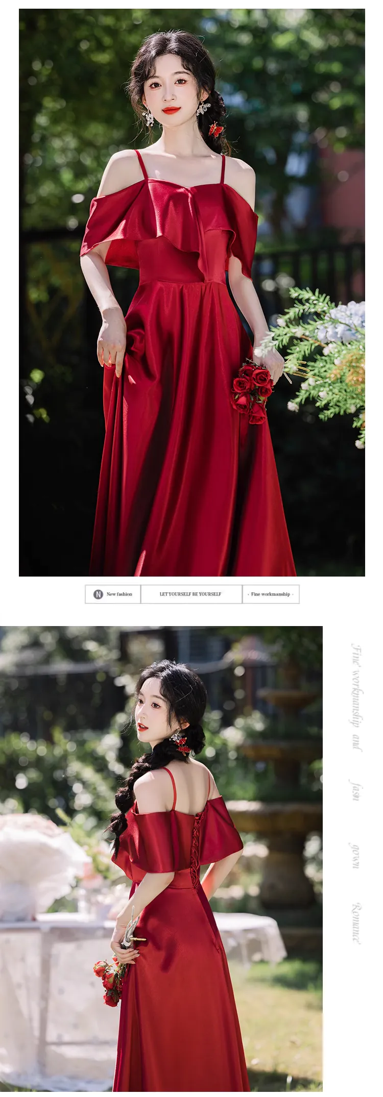 Sweet-Wine-Red-Satin-Wedding-Guest-Bridesmaid-Formal-Evening-Dress31