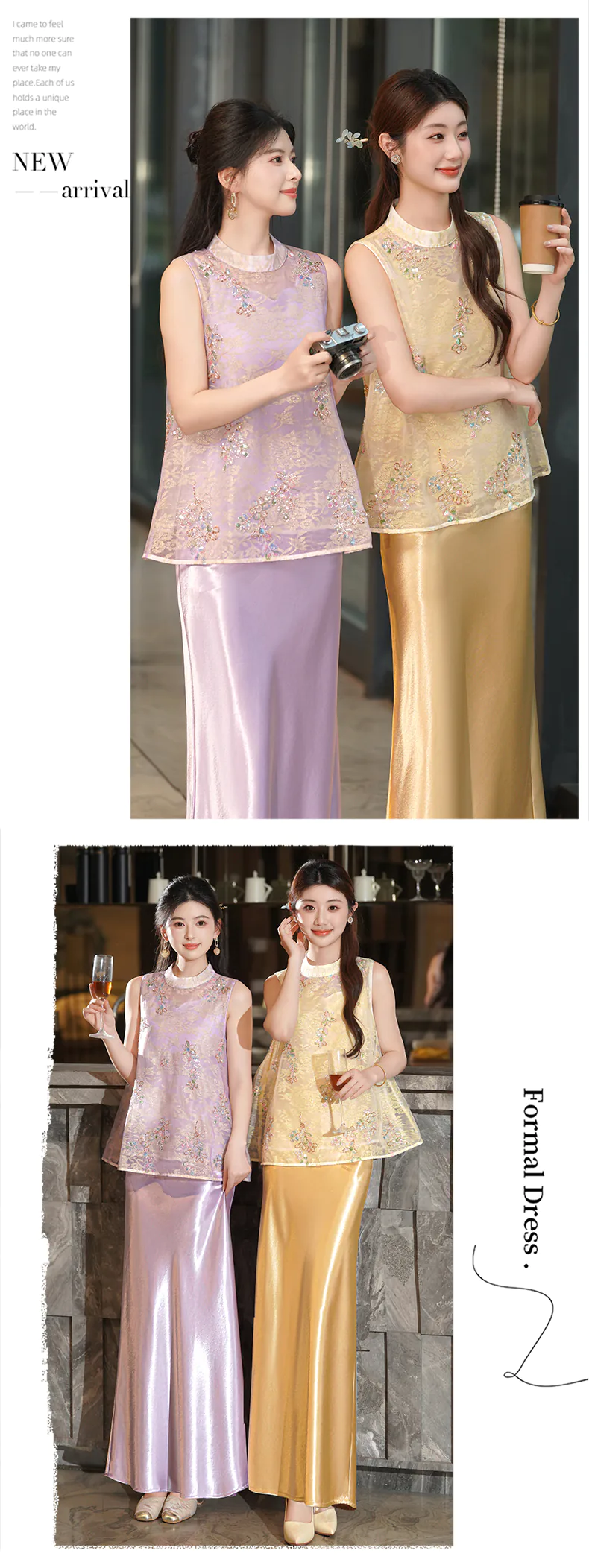 Vintage-Sheer-Lace-Embroidered-Top-with-Silky-Satin-Skirt-Matching-Set17