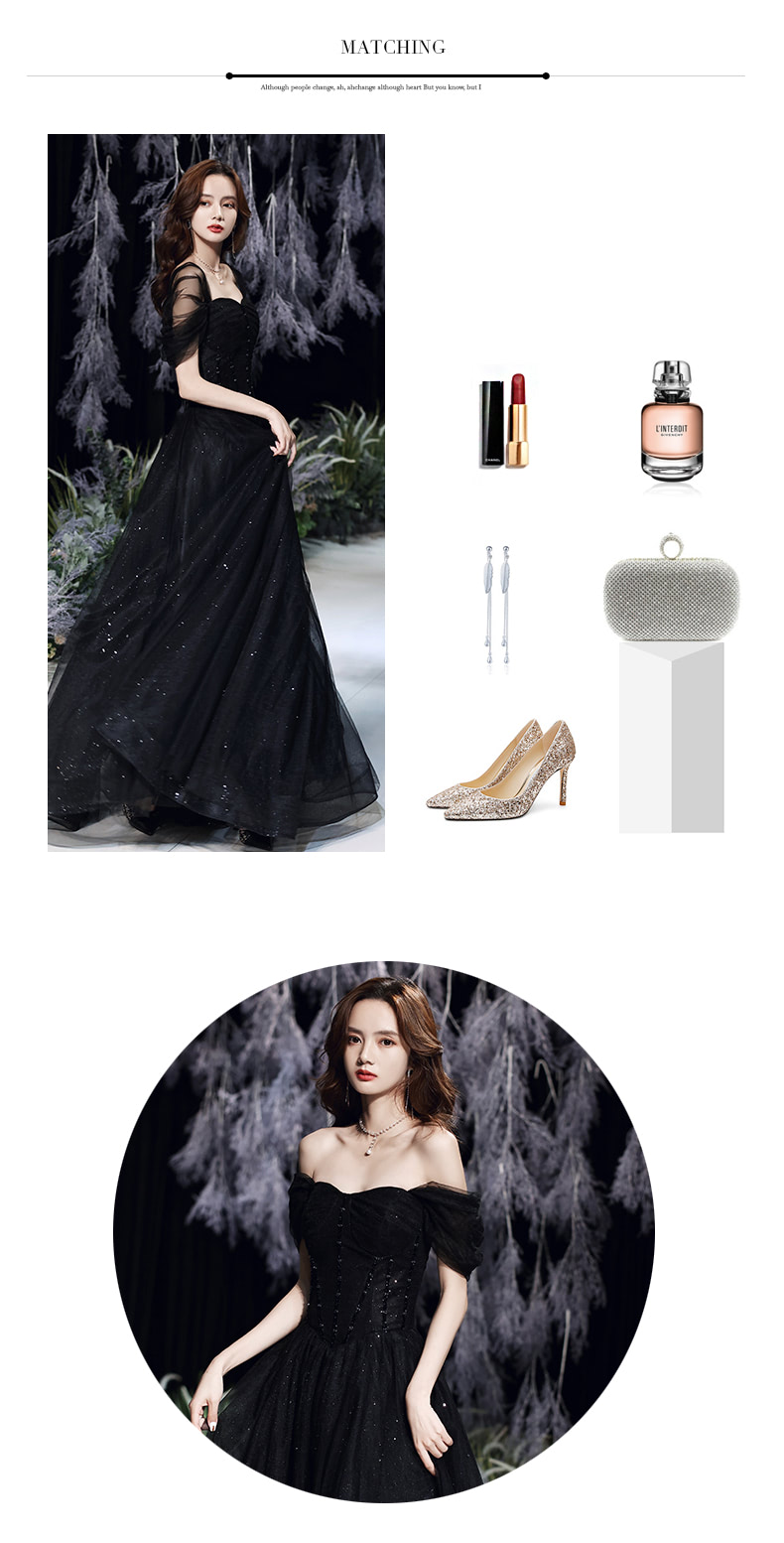 Womens-Unique-Black-Special-Occasion-Prom-Party-Long-Dress09