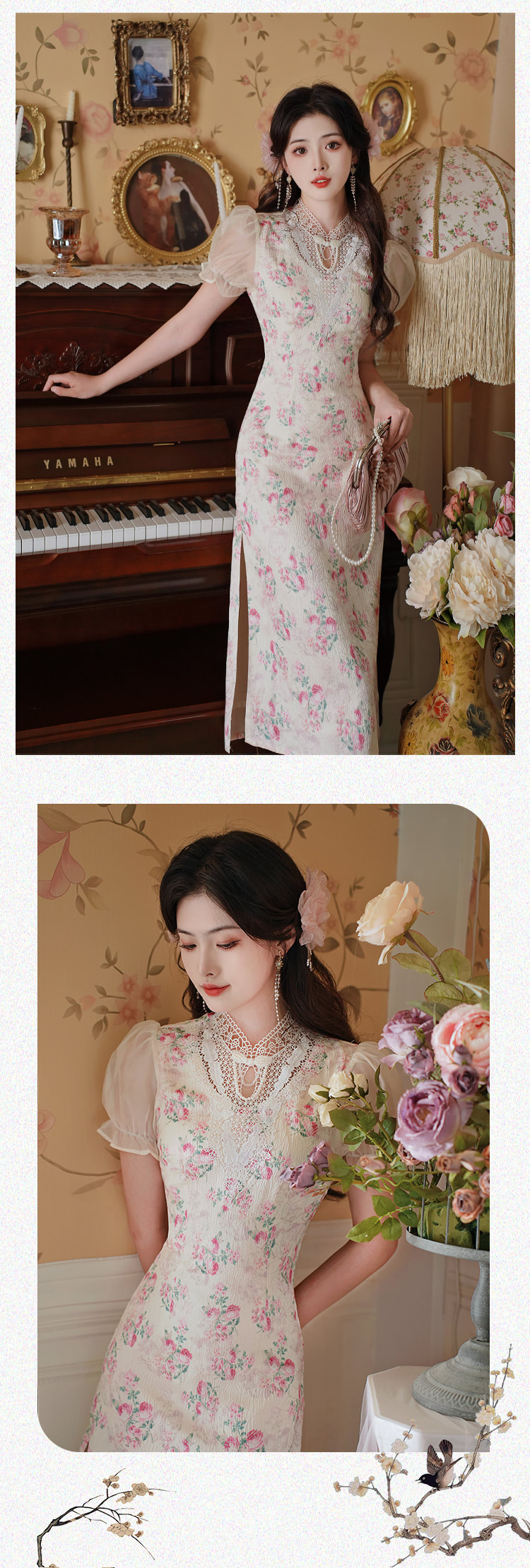 Aesthetic-Baroque-Rose-Floral-Casual-Dress-Daily-Work-Dating-Outfits12