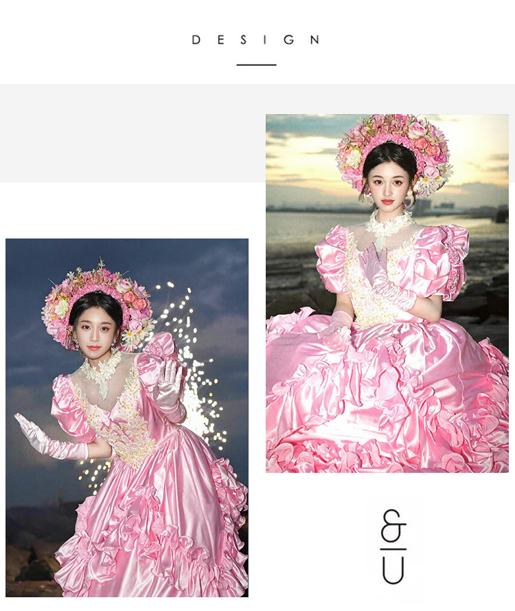 Blush-Pink-Sweetheart-Lace-Neckline-Tiered-Ruffle-Skirt-Satin-Prom-Dress08