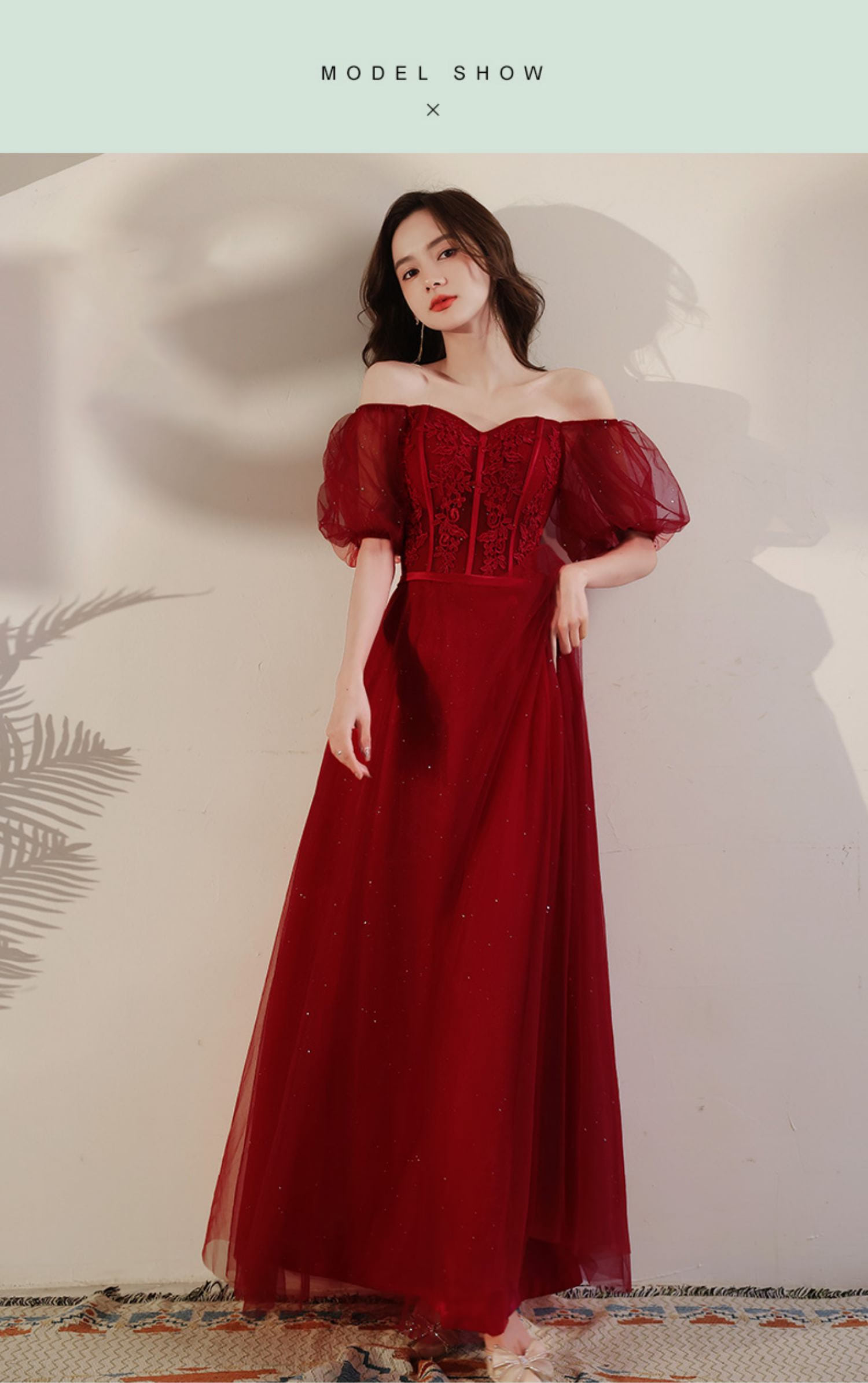 Burgundy-Formal-Maxi-Dress-for-Cocktail-Prom-Party-with-Sleeves11