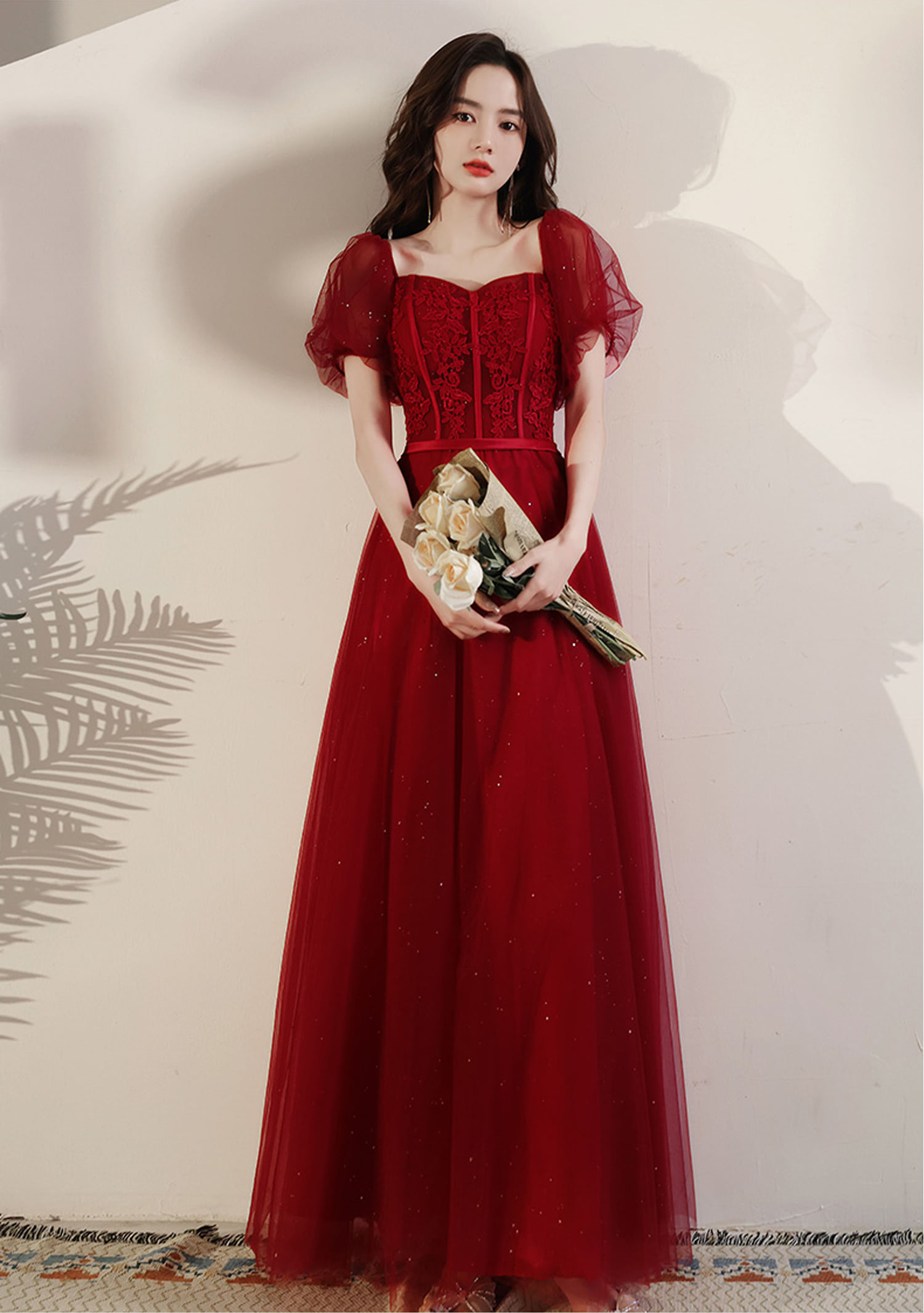 Burgundy-Formal-Maxi-Dress-for-Cocktail-Prom-Party-with-Sleeves13