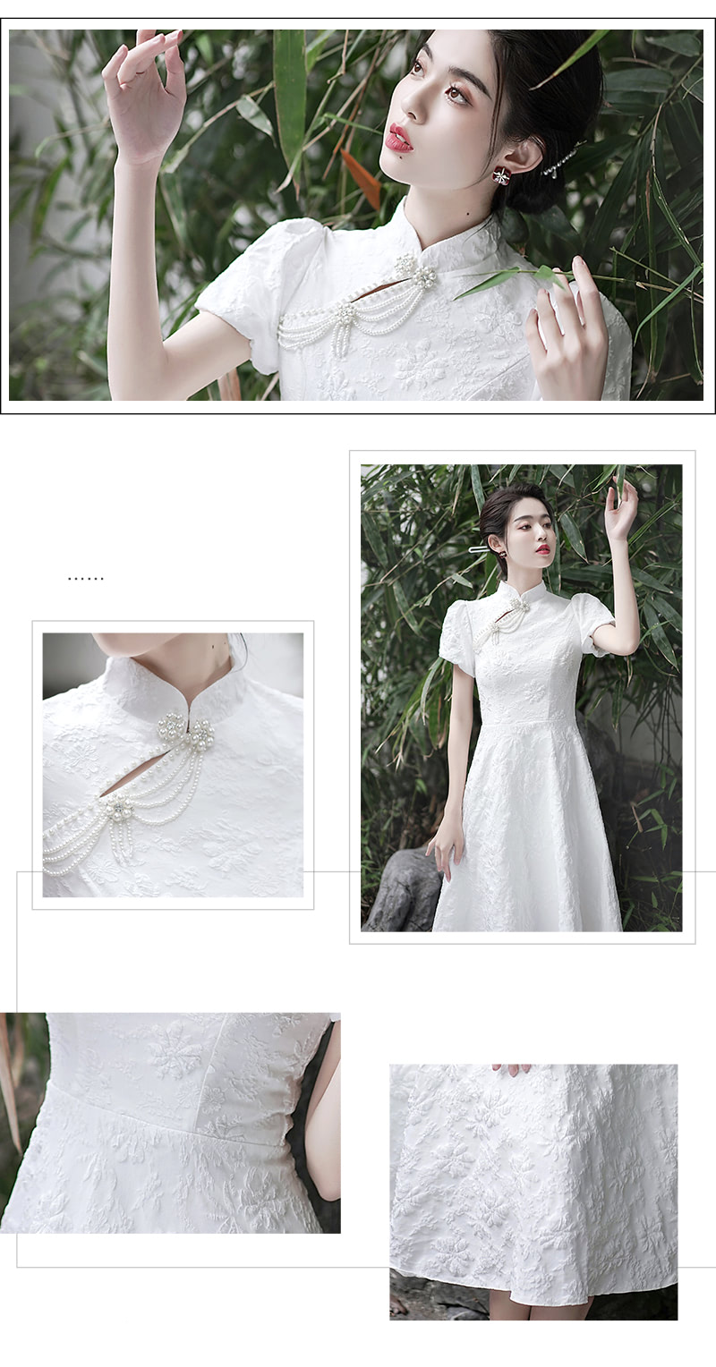 Chic-Jacquard-Mock-Neck-Modern-Qipao-Dress-Prom-Midi-Gown10