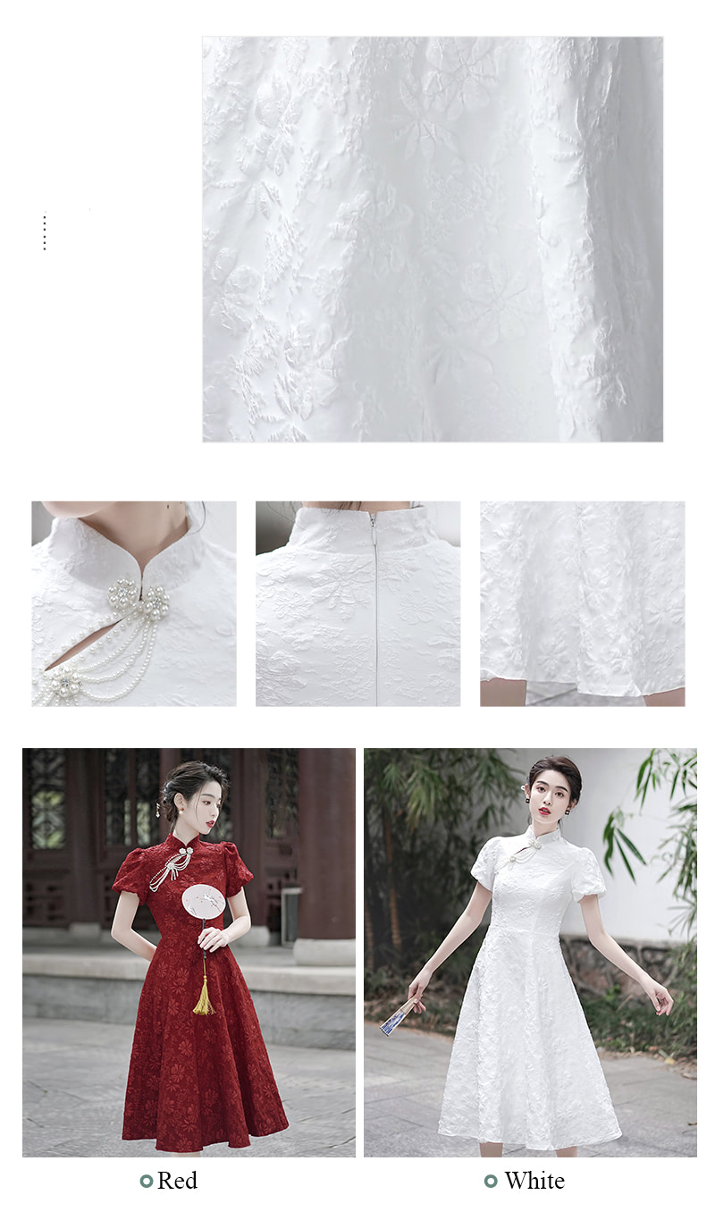 Chic-Jacquard-Mock-Neck-Modern-Qipao-Dress-Prom-Midi-Gown11