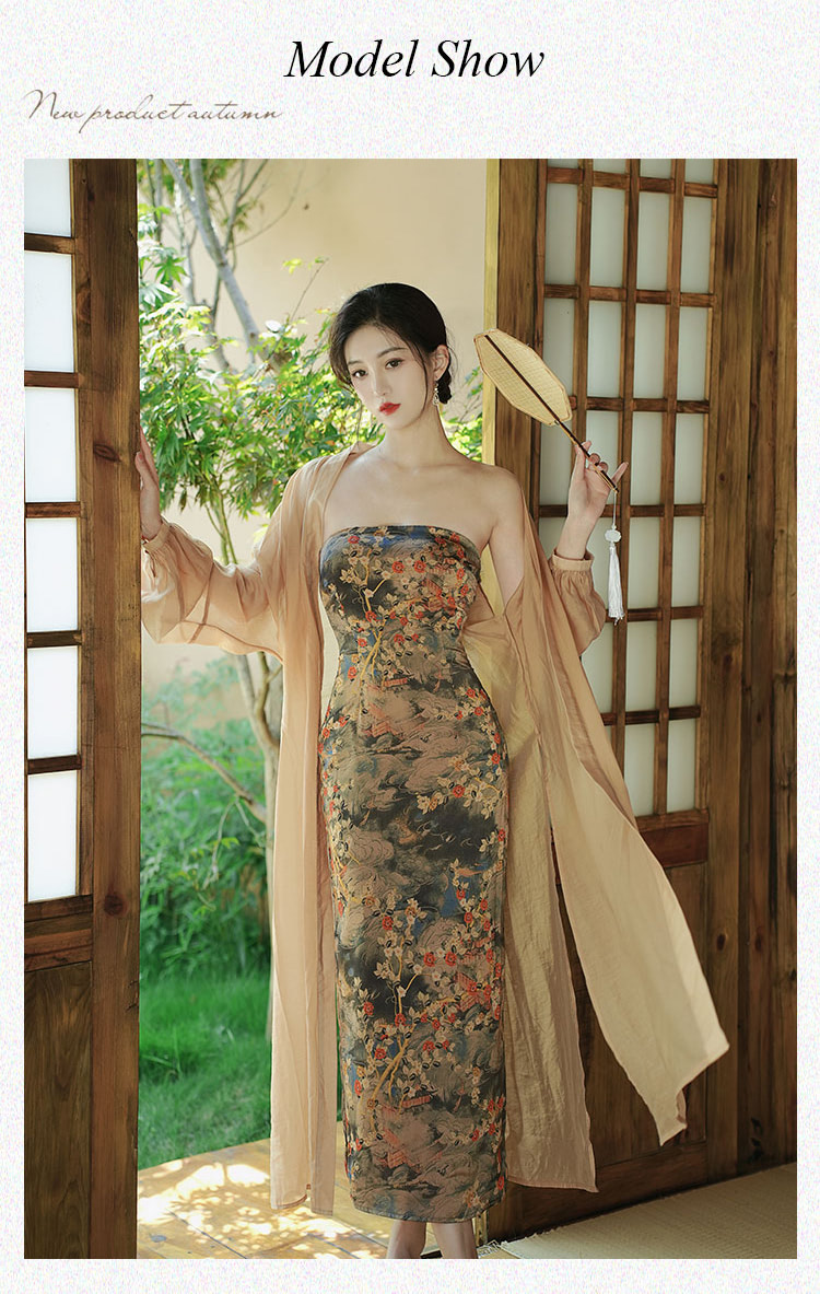 Chinese-Retro-Style-Print-Qipao-Dress-Traditional-Cheongsam-Attire10