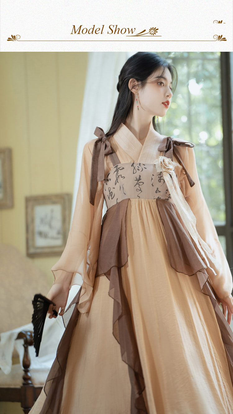 Chinese-Traditional-Costume-Brown-Slip-Dress-Modern-Hanfu-Suit09