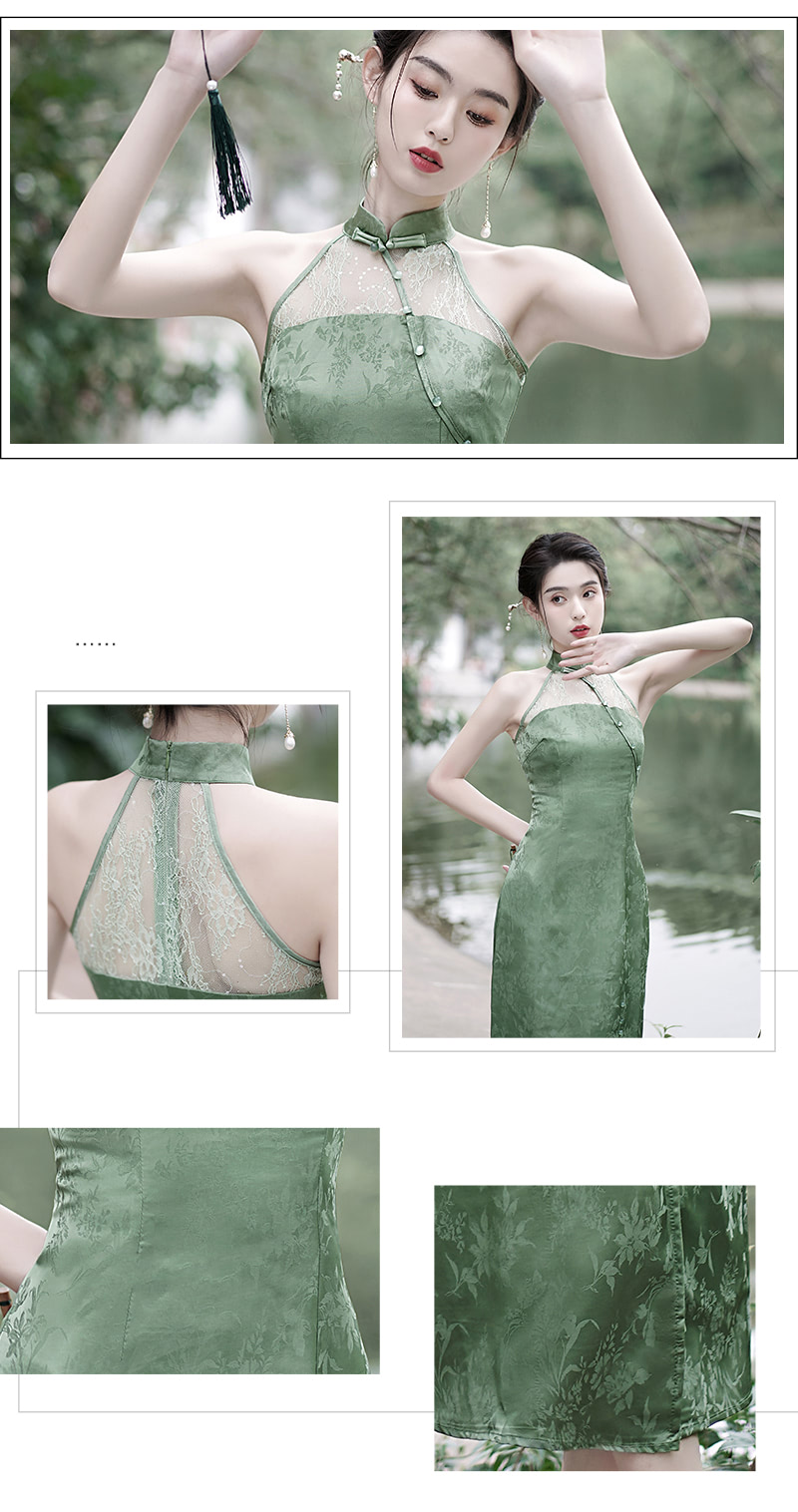 Chinese-Traditional-Green-Qipao-Sleeveless-Cheongsam-Long-Dress08