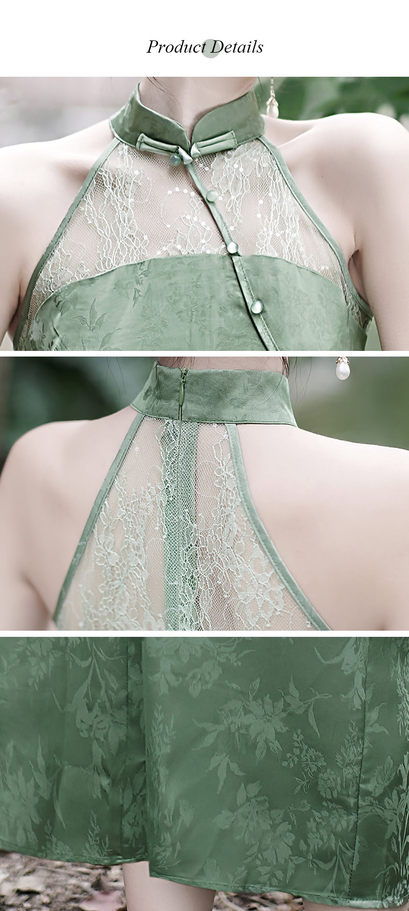 Chinese-Traditional-Green-Qipao-Sleeveless-Cheongsam-Long-Dress15