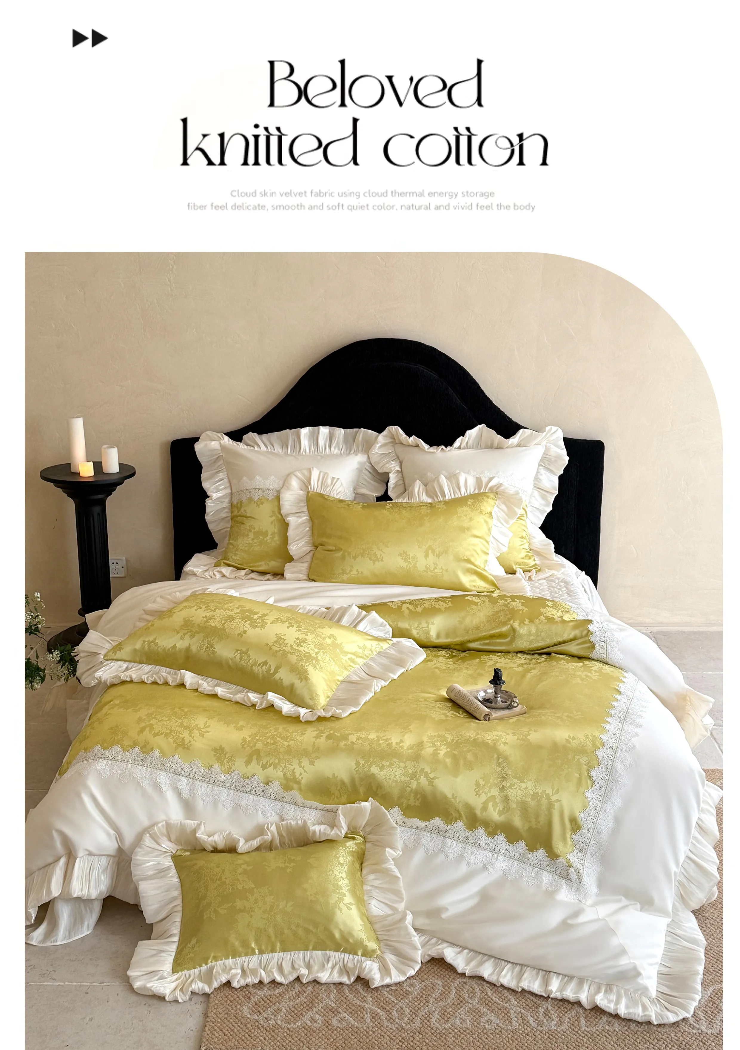 Couture-Princess-60S-Tencel-Jacquard-Lace-Ruffle-Edge-Duvet-Cover-Set14