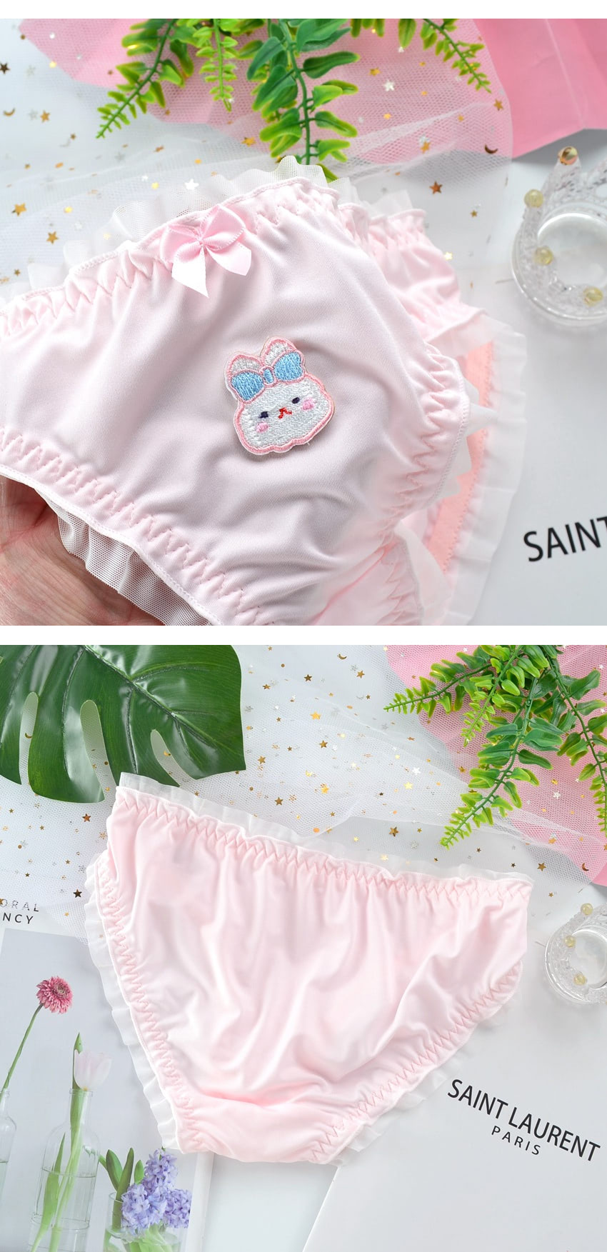 Cute-Rabbit-Embroidery-Mesh-Fleece-Milk-Fiber-Satin-Underwear15