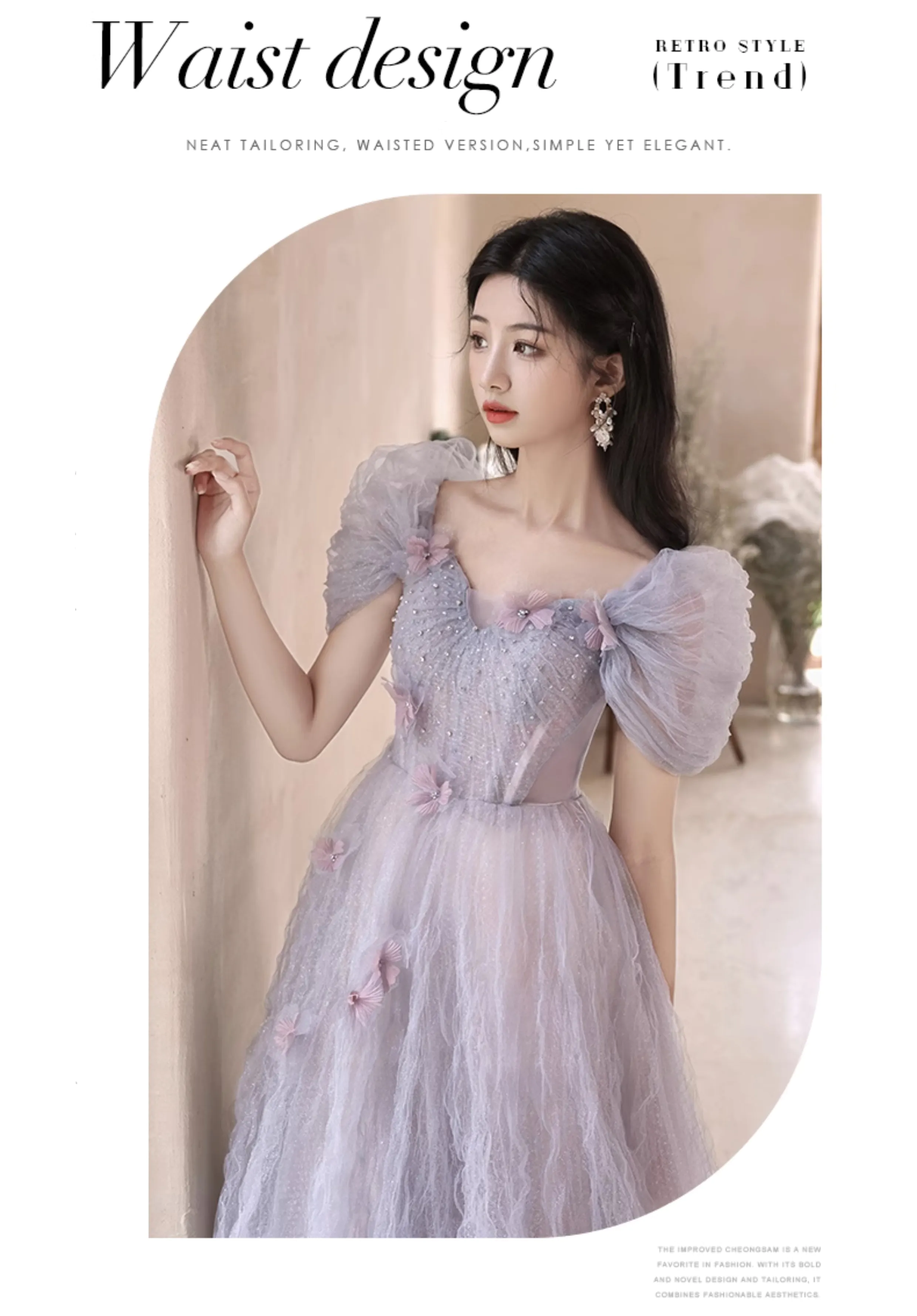 Dreamy-Grey-Tulle-Puff-Sleeves-3D-Floral-Embellished-Formal-Dress08