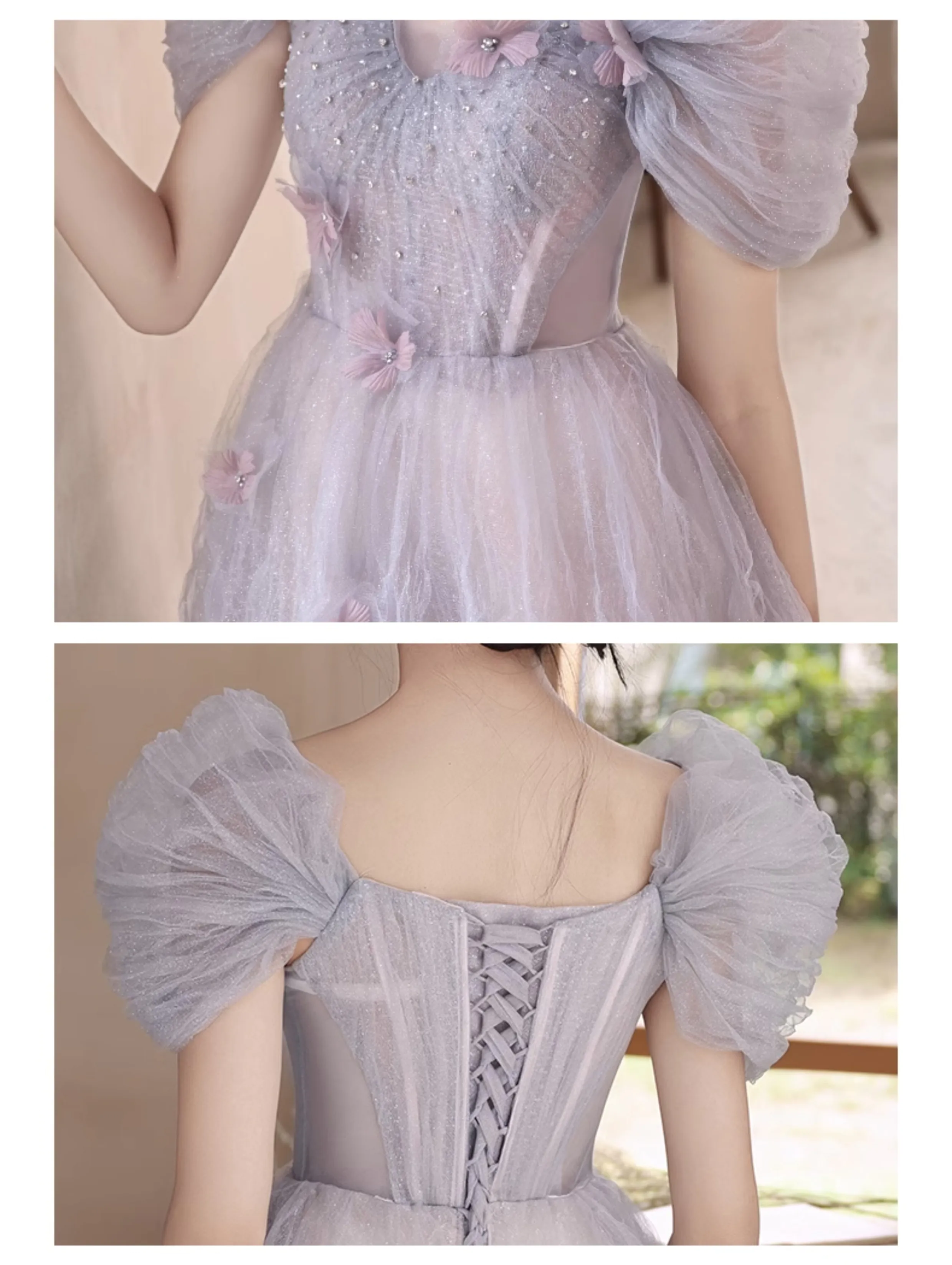 Dreamy-Grey-Tulle-Puff-Sleeves-3D-Floral-Embellished-Formal-Dress19