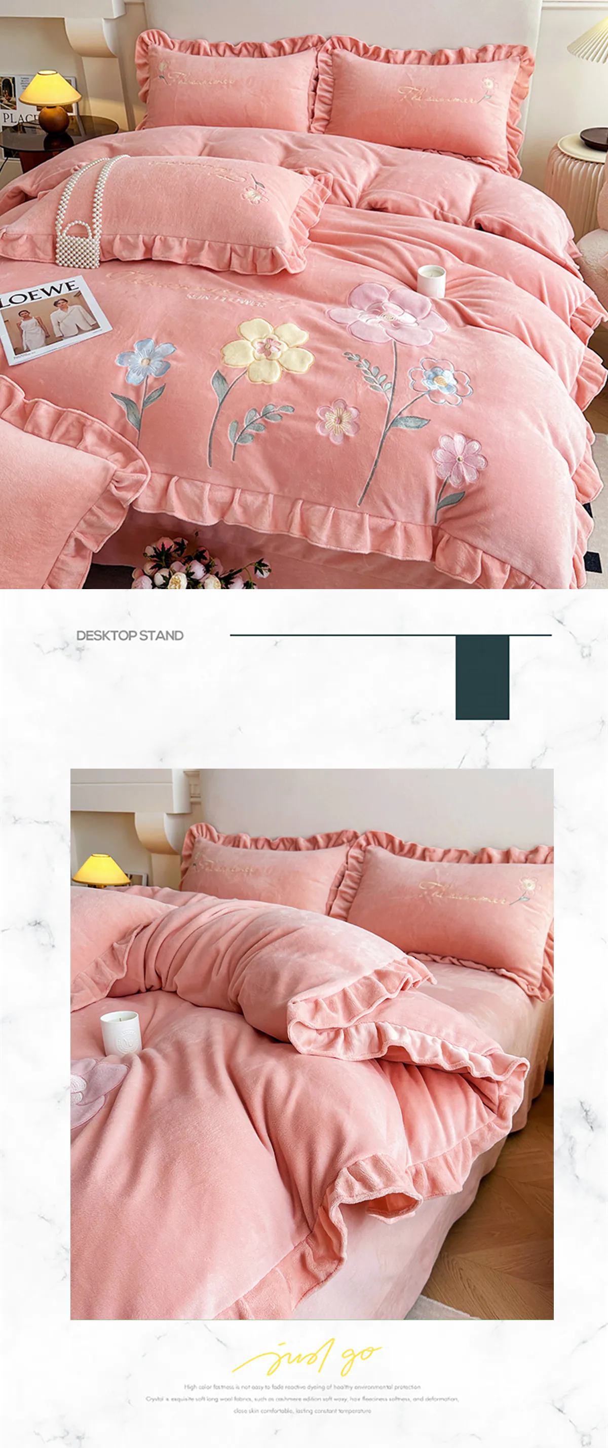 Floral-Embroidery-Matte-Milk-Velvet-Comforter-Cover-Bedding-Set24