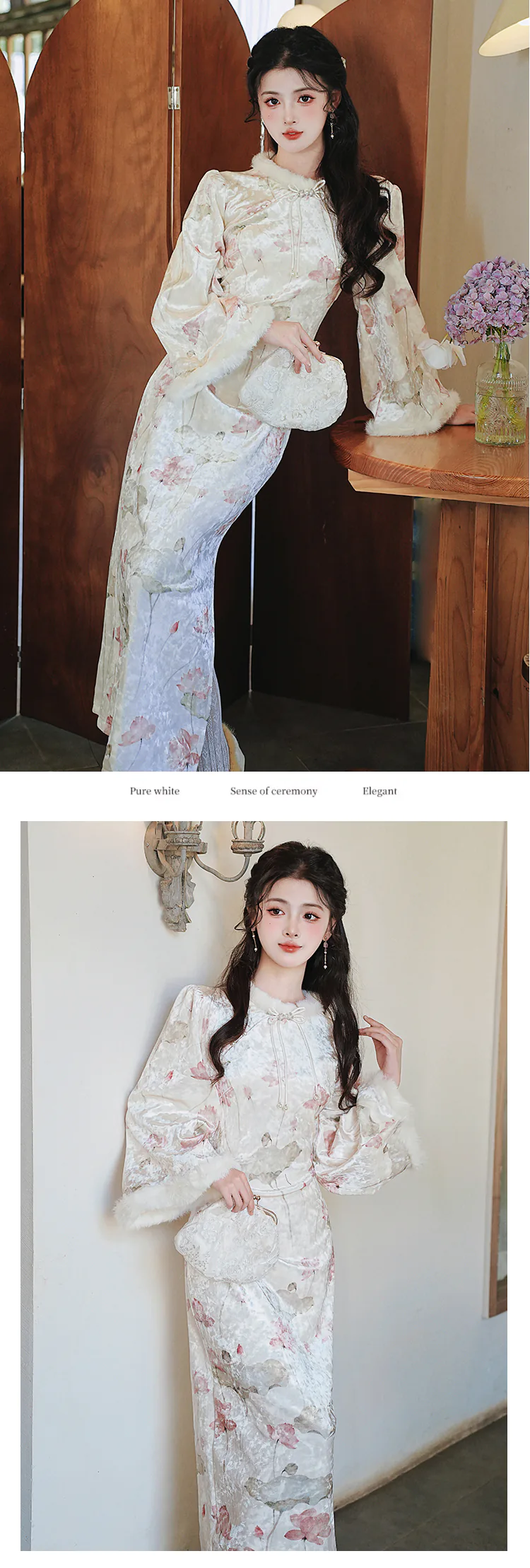 Modern-New-Chinese-Style-Plush-Lining-Autumn-Winter-Qipao-Dress16