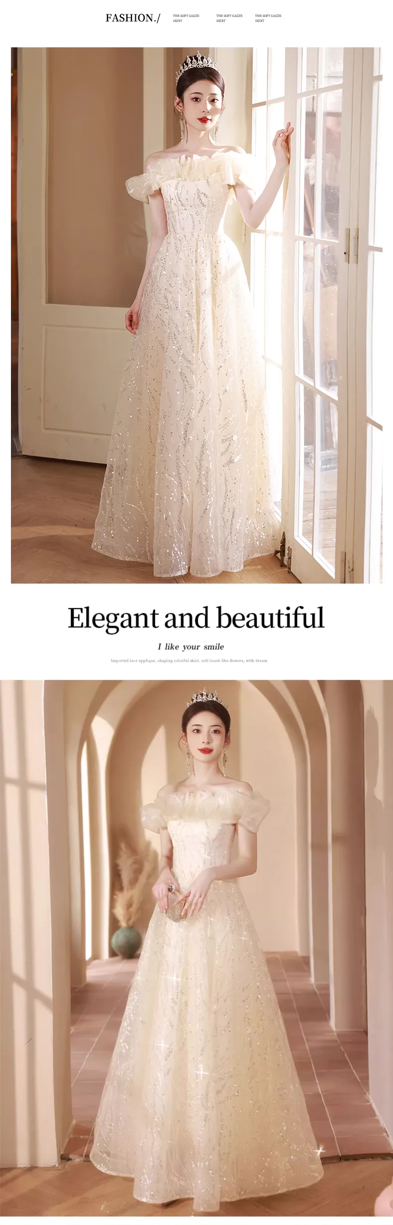 Modest-Champagne-Off-the-Shoulder-Ball-Gown-Formal-Evening-Maxi-Dress14