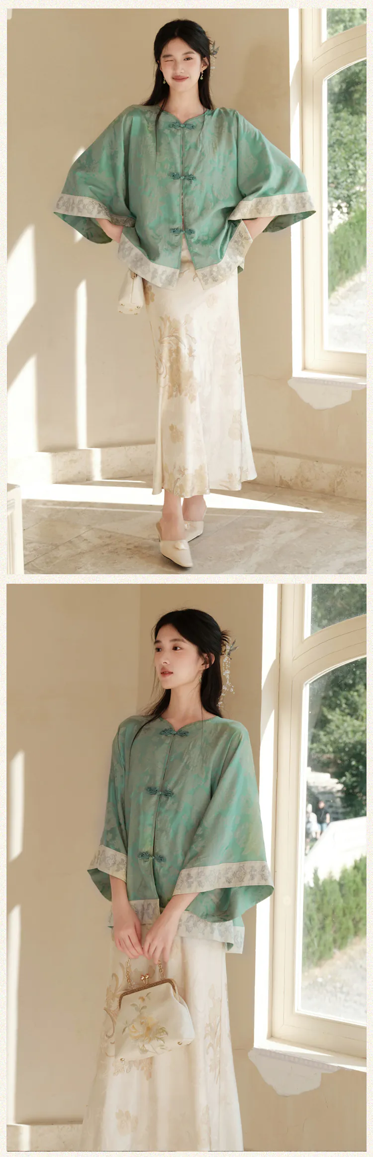 New-Chinese-Style-Jacquard-Blouse-with-Skirt-Oriental-Fashion-Outfit14