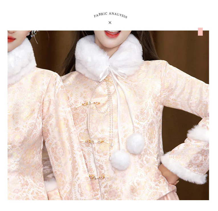Pink-Long-Sleeve-Fall-Winter-Chinese-Style-Wedding-Guest-Bridesmaid-Dress10