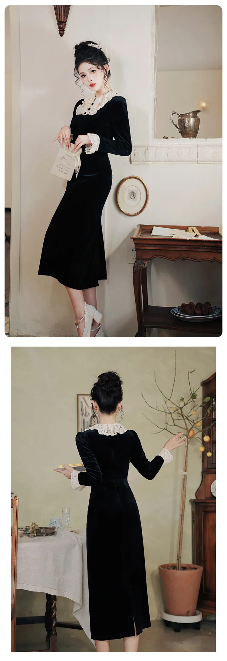 Retro-French-Style-Black-Velvet-Lace-Collar-Long-Sleeve-Casual-Dress14