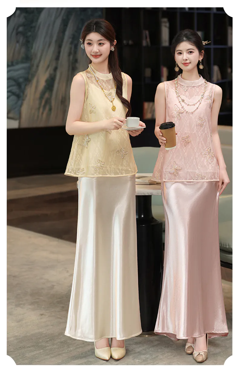 Romantic-Butterfly-Embroidery-Sheer-Lace-Top-with-Satin-Slip-Dress-Set10