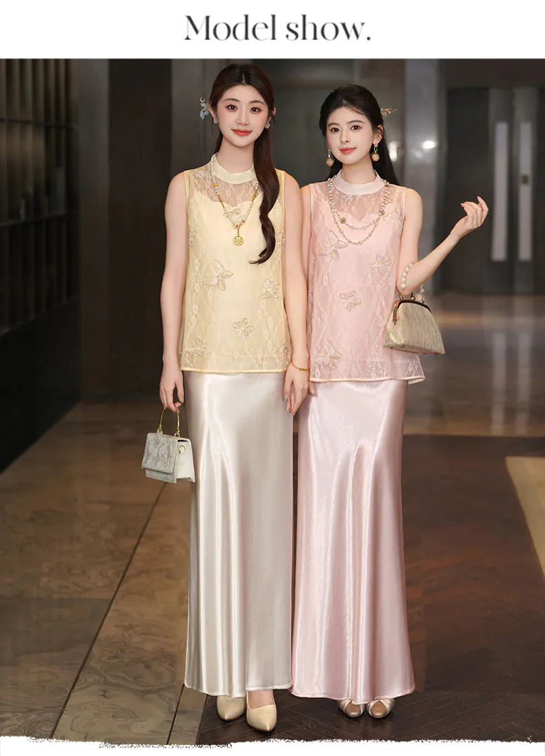 Romantic-Butterfly-Embroidery-Sheer-Lace-Top-with-Satin-Slip-Dress-Set12