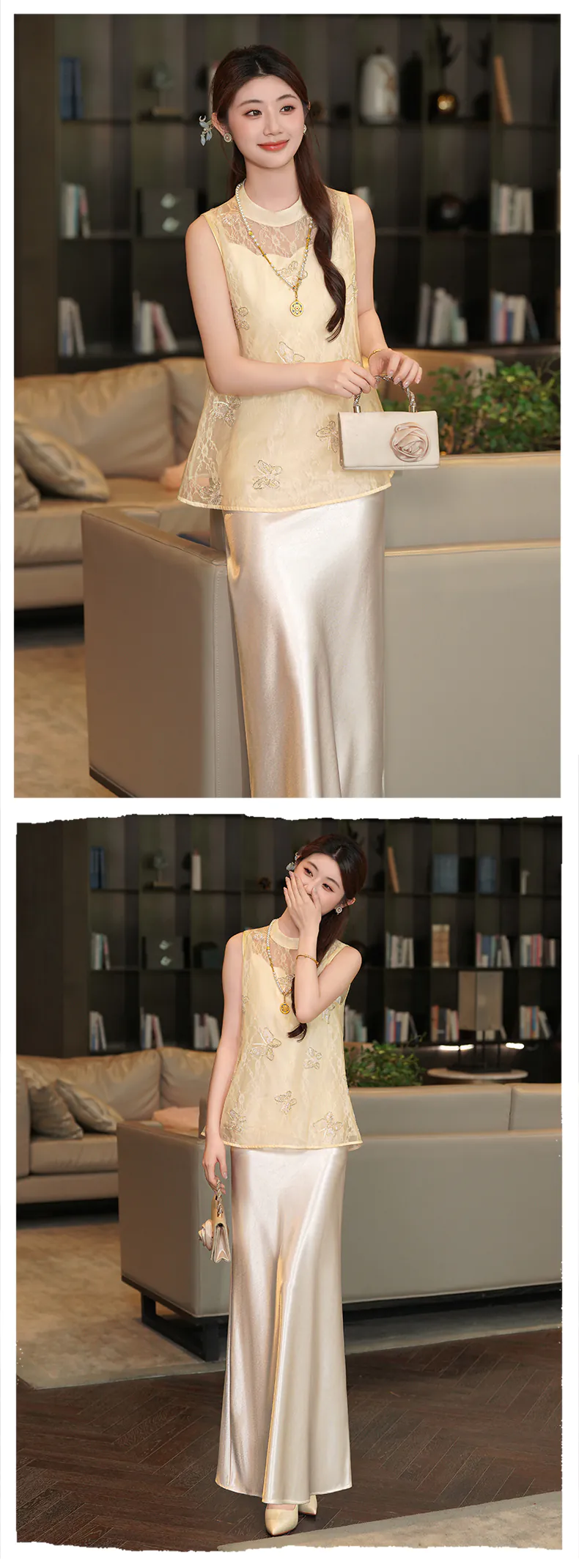 Romantic-Butterfly-Embroidery-Sheer-Lace-Top-with-Satin-Slip-Dress-Set23