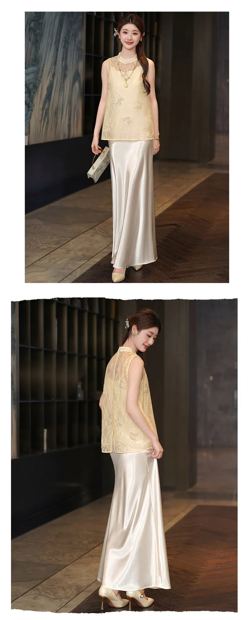 Romantic-Butterfly-Embroidery-Sheer-Lace-Top-with-Satin-Slip-Dress-Set24