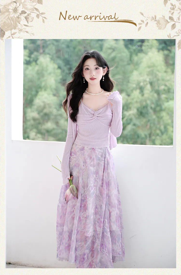 Romantic-Floral-Print-Chiffon-Skirt-with-Knit-Tank-Top-and-Cardigan-3-Piece-Set07