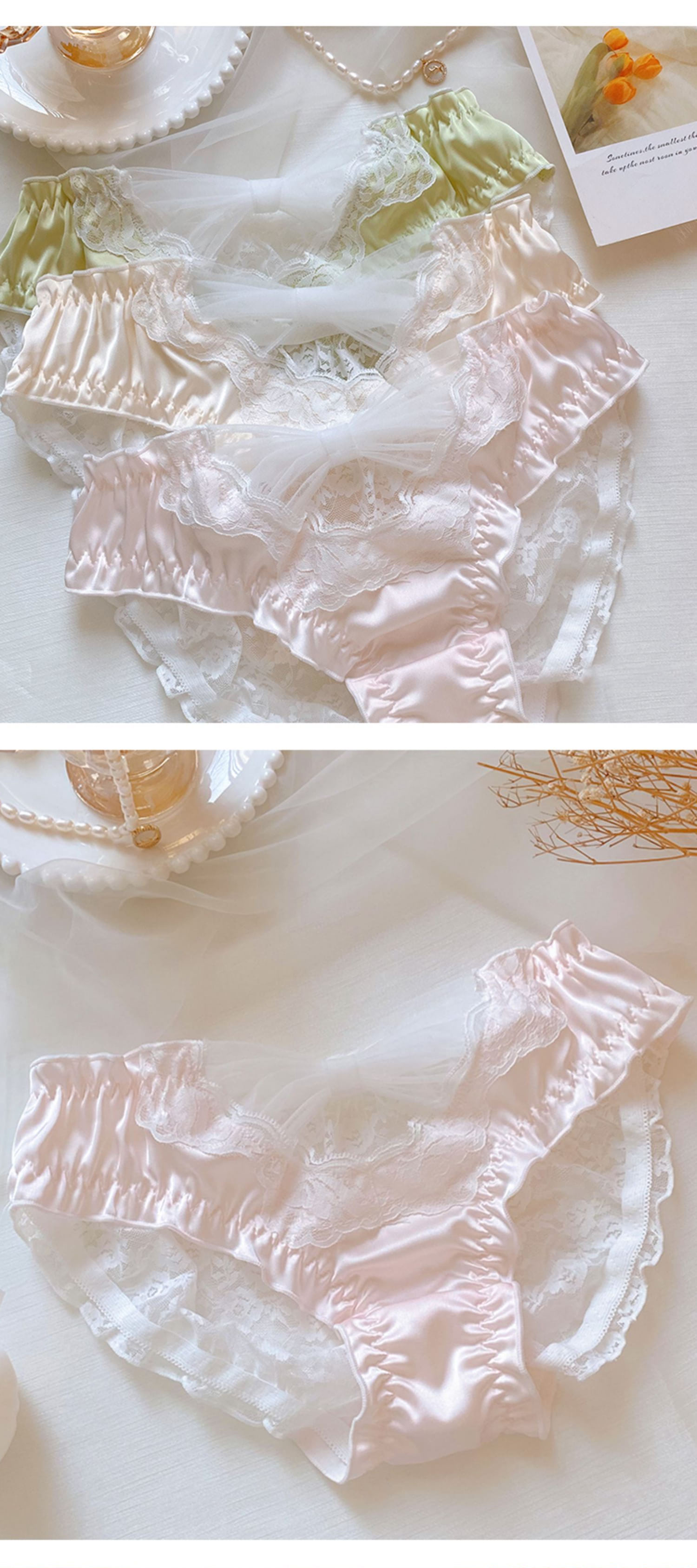 Romantic-Lace-Satin-Underwear-Sexy-Seamless-Cotton-Panties14
