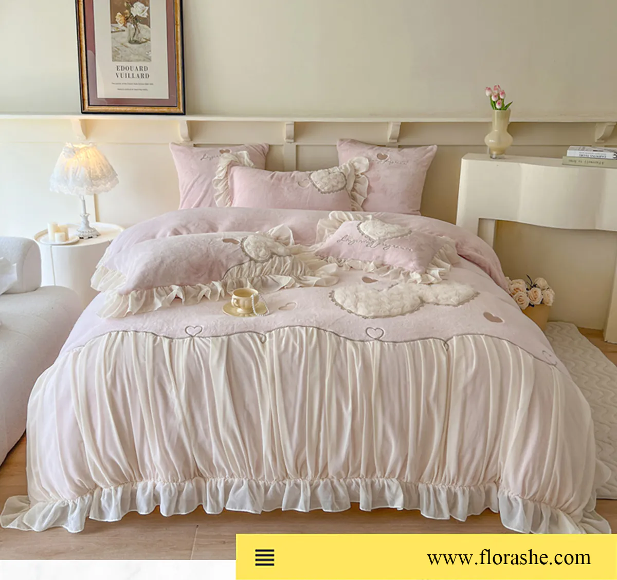 Romantic-Princess-Style-Comfort-Soft-Milk-Velvet-Bedding-4-Pcs-Set09