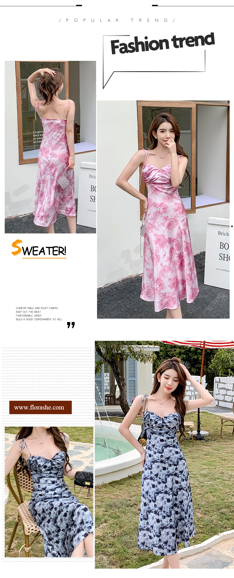 Sweet-Floral-Printed-Satin-Summer-Casual-Slip-Dress-Beach-Wear10