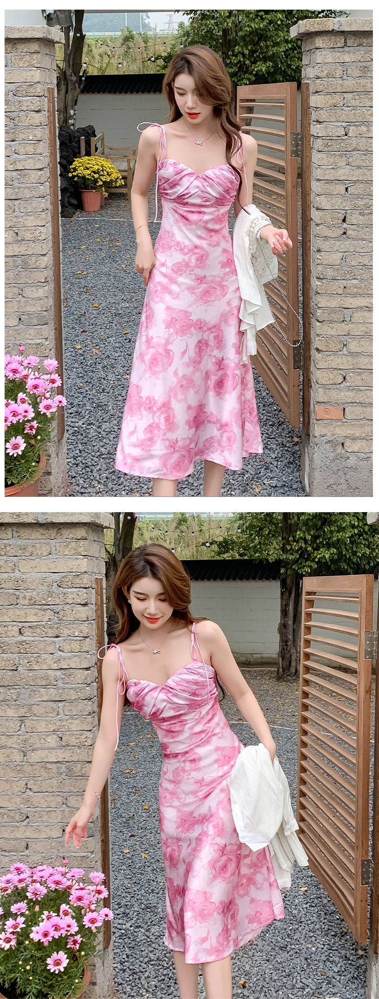 Sweet-Floral-Printed-Satin-Summer-Casual-Slip-Dress-Beach-Wear21