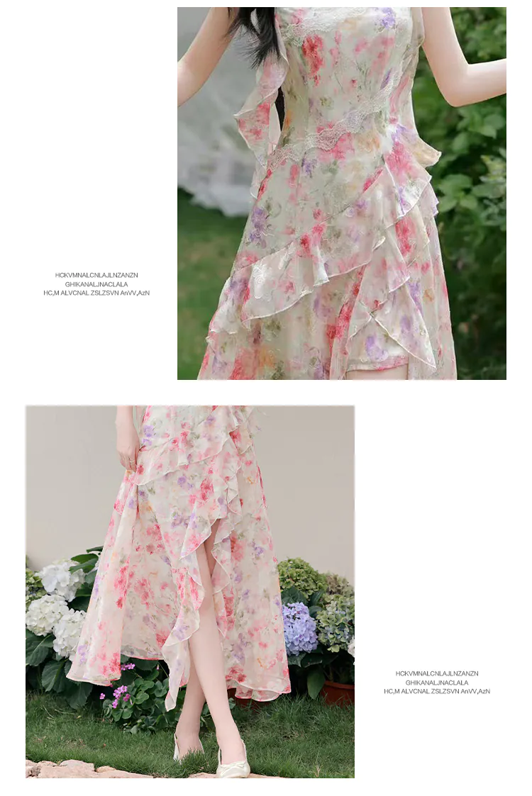 Sweetheart-Neckline-Floral-Print-Tiered-Ruffle-Chiffon-High-Low-Summer-Dress10