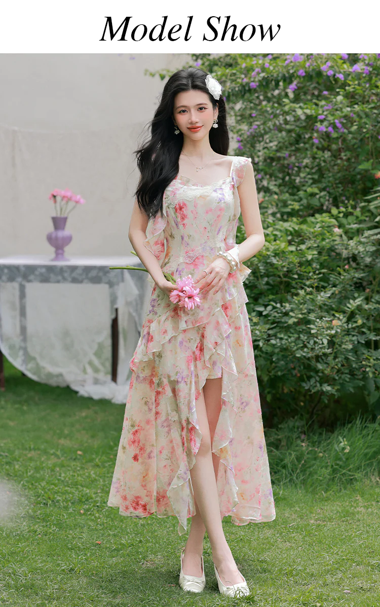 Sweetheart-Neckline-Floral-Print-Tiered-Ruffle-Chiffon-High-Low-Summer-Dress12