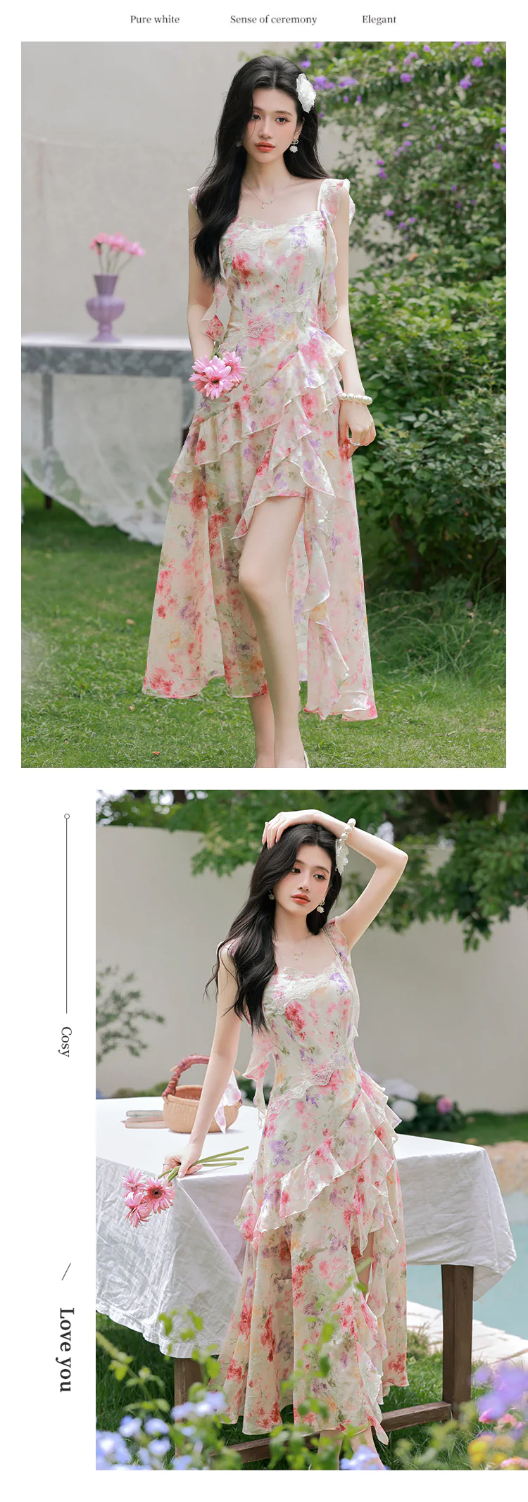 Sweetheart-Neckline-Floral-Print-Tiered-Ruffle-Chiffon-High-Low-Summer-Dress13