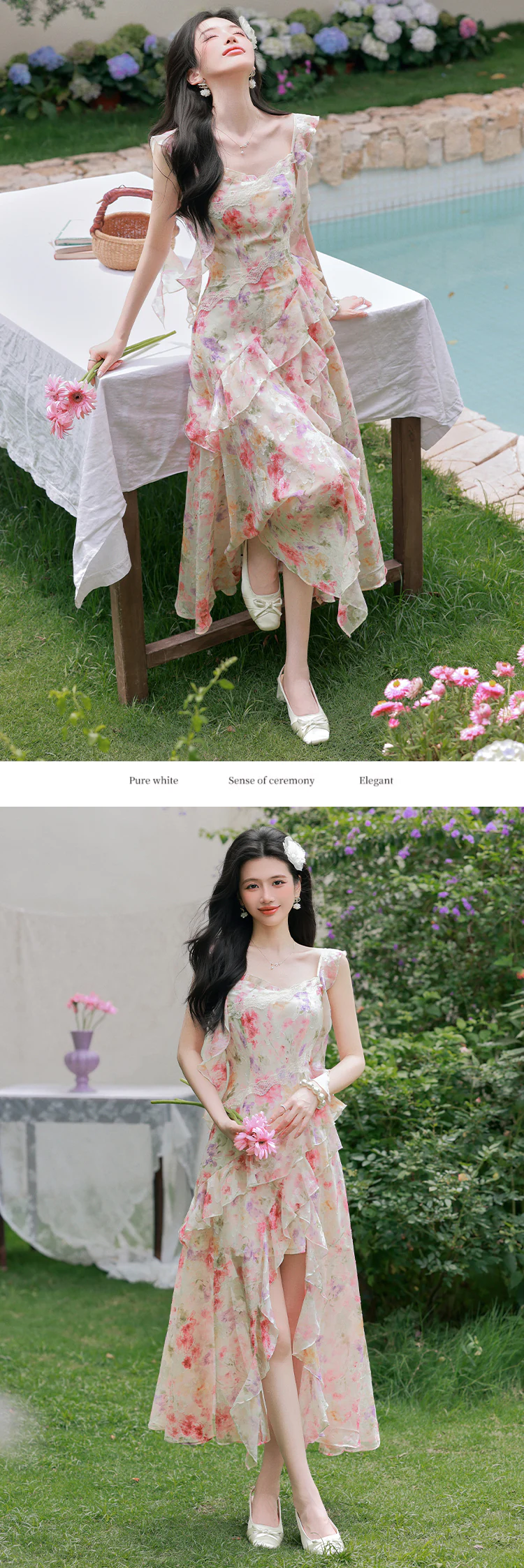Sweetheart-Neckline-Floral-Print-Tiered-Ruffle-Chiffon-High-Low-Summer-Dress14