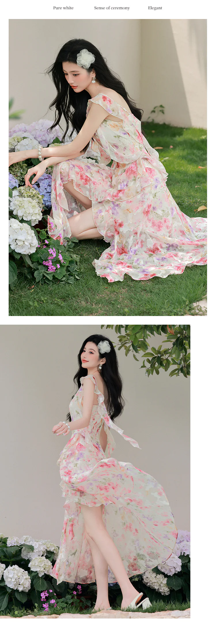 Sweetheart-Neckline-Floral-Print-Tiered-Ruffle-Chiffon-High-Low-Summer-Dress16