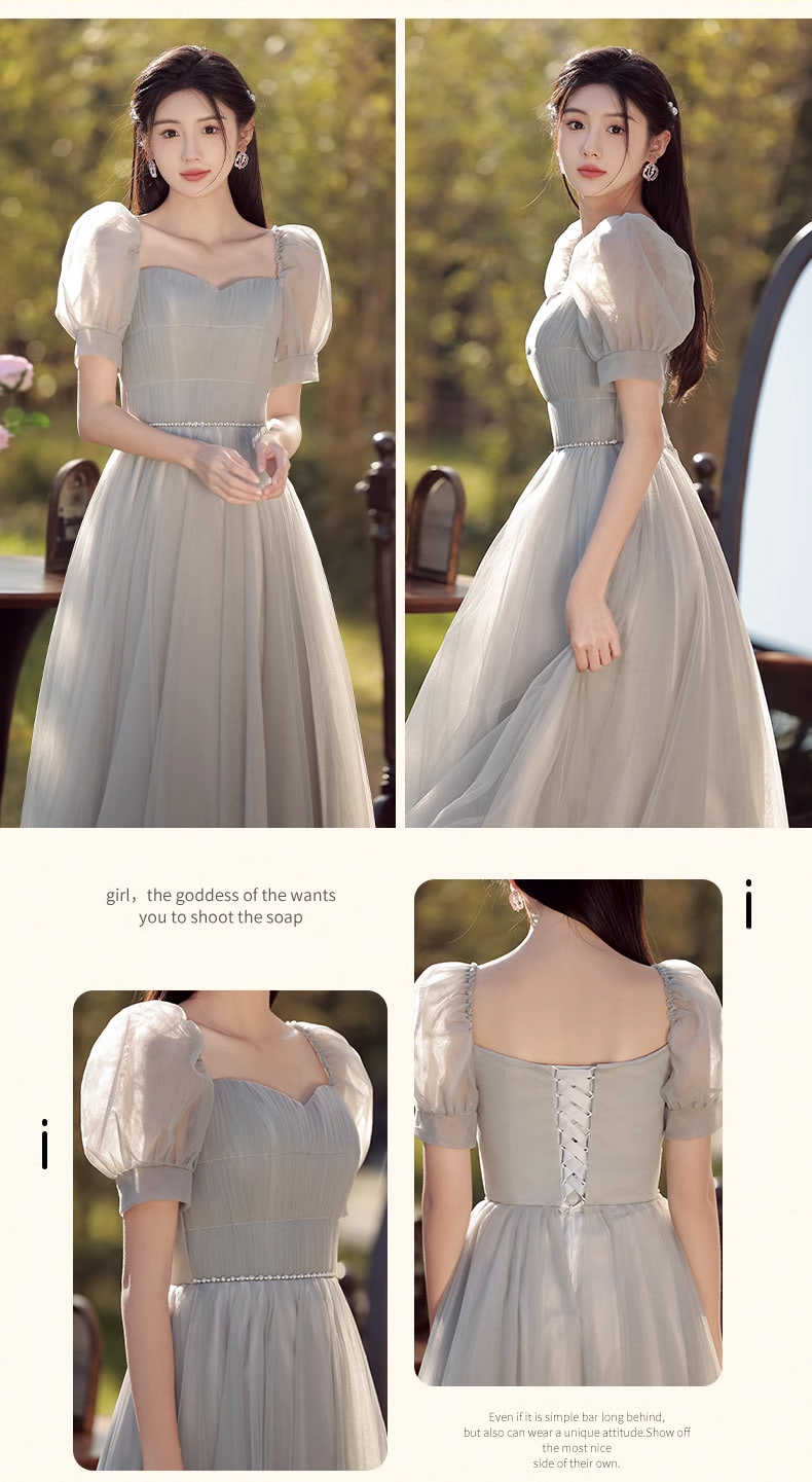 Trendy-Simple-Gray-Tulle-Long-Summer-Bridesmaid-Dress-with-Sleeves20