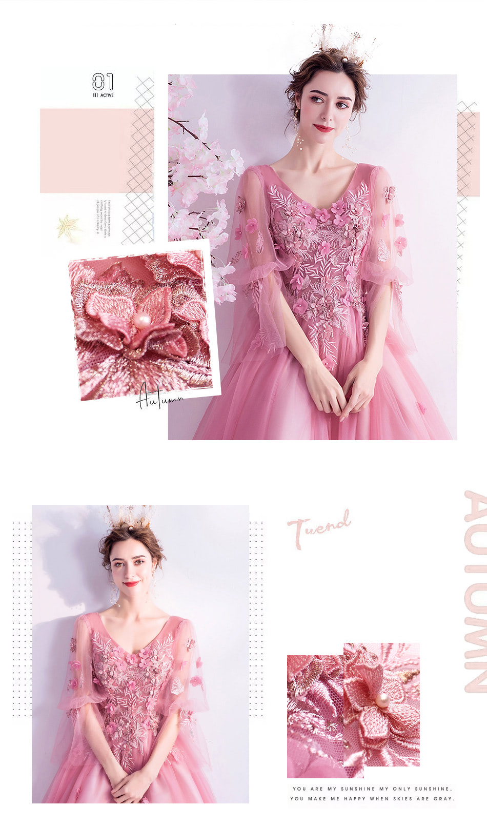 Beautiful-Pink-Flower-Embroidery-Prom-Long-Dress-with-Tulle-Sleeves08