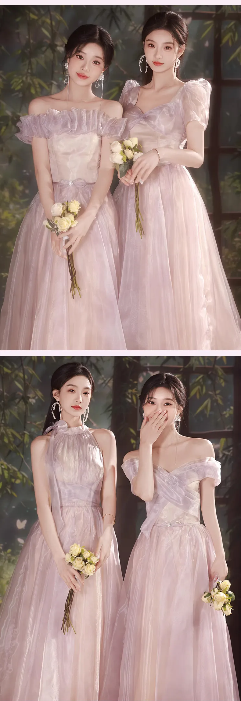 Charming-A-Line-Pink-Wedding-Guest-Cocktail-Party-Formal-Maxi-Dress15