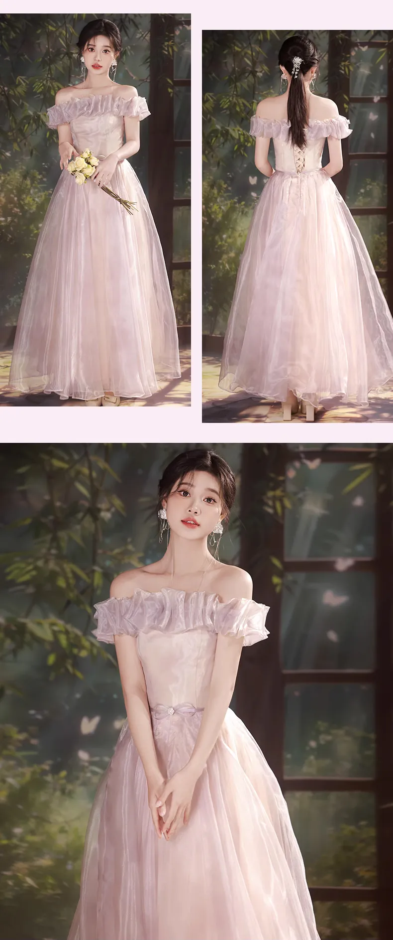 Charming-A-Line-Pink-Wedding-Guest-Cocktail-Party-Formal-Maxi-Dress19