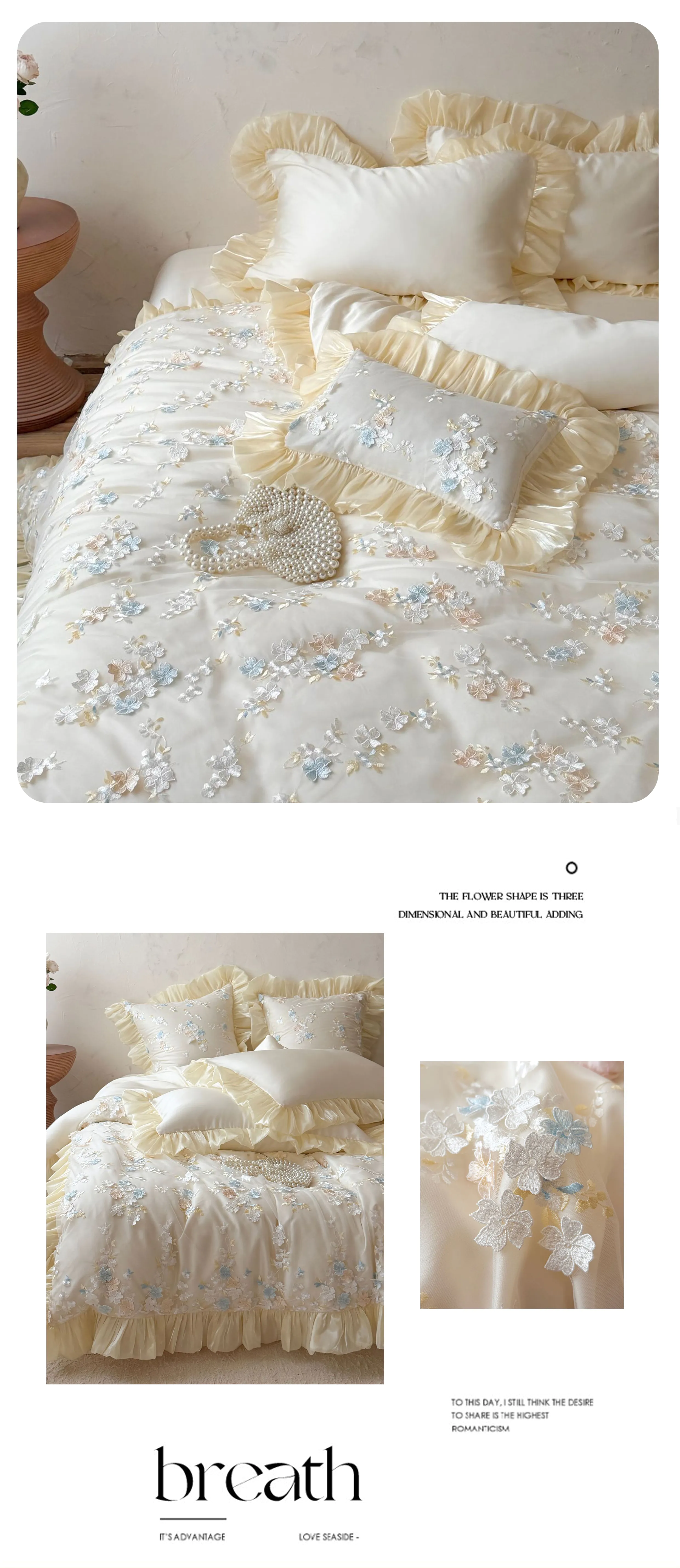 Coquette-Floral-Embroidered-60s-Tencel-Bed-Sheet-Duvet-Cover-4-Pcs-Set17