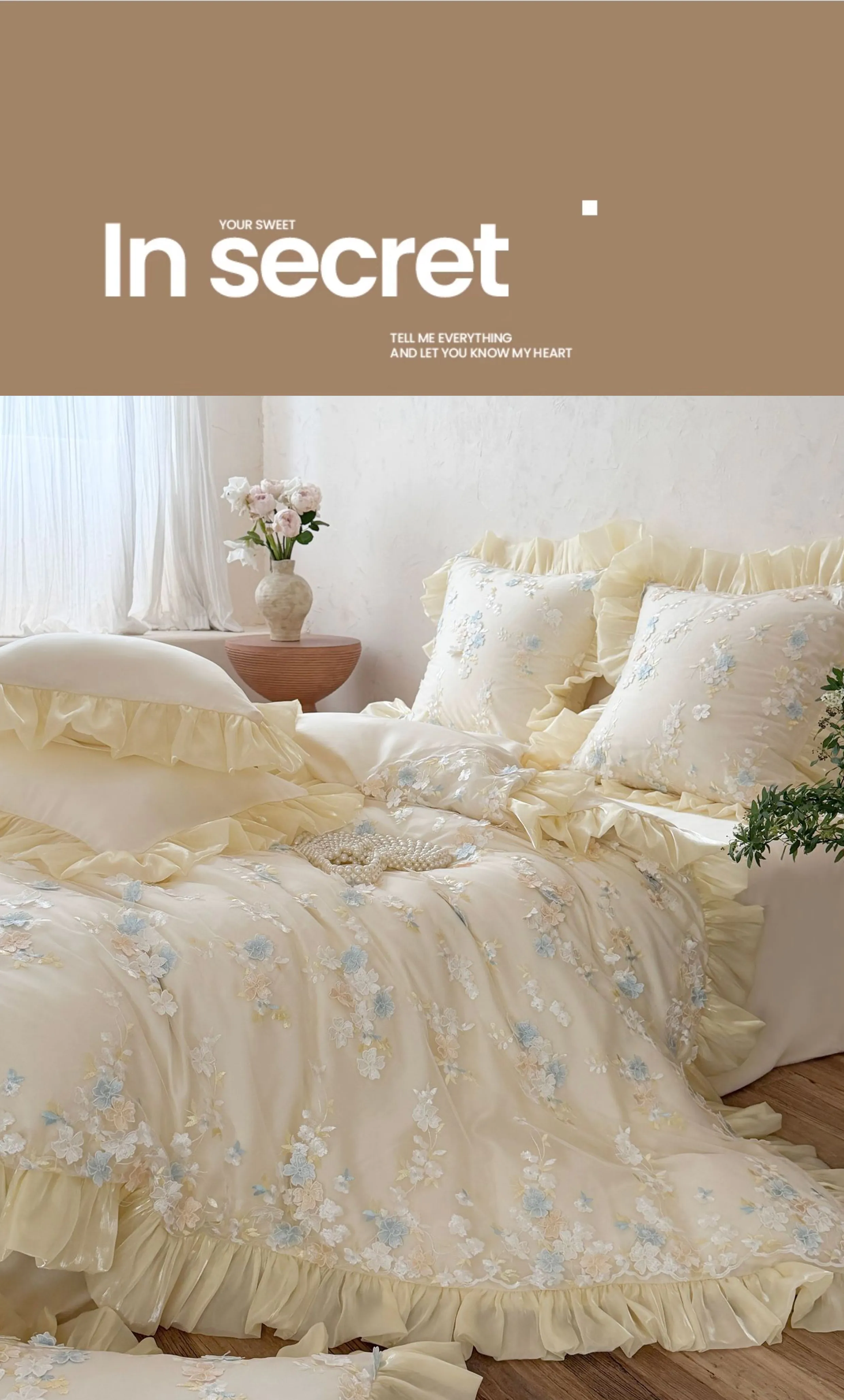 Coquette-Floral-Embroidered-60s-Tencel-Bed-Sheet-Duvet-Cover-4-Pcs-Set18
