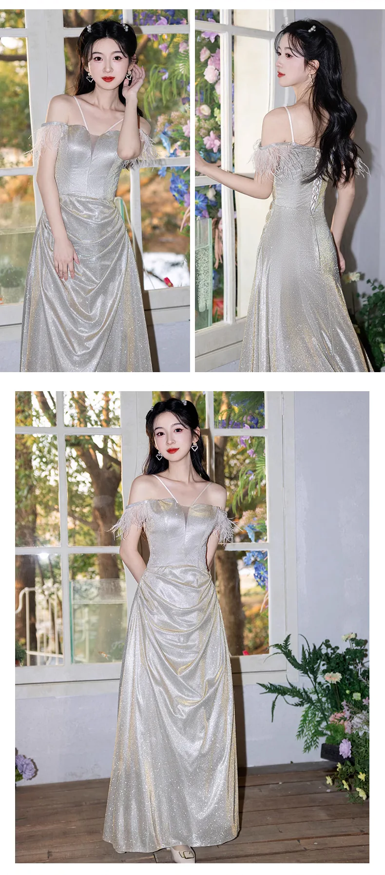 Elegant-Champagne-Gold-Off-Shoulder-Sparkly-Bridesmaid-Party-Dress20