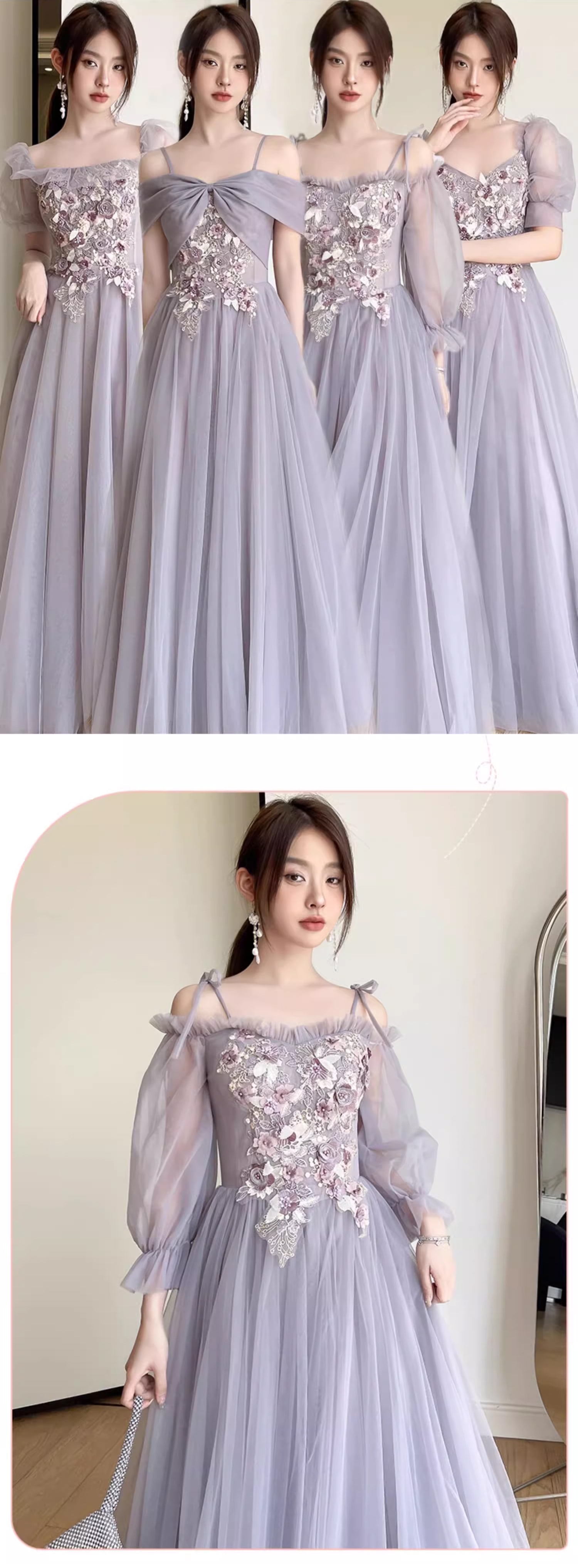 Fairy-Grayish-Purple-Floral-Embroidery-Wedding-Guest-Bridesmaid-Dress11