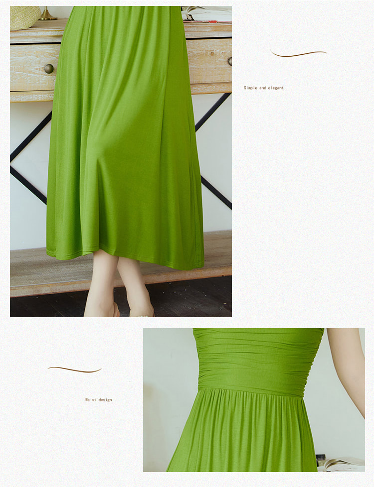 Retro-Wasabi-Green-Short-Sleeve-Slim-Fit-Summer-Casual-Dress09