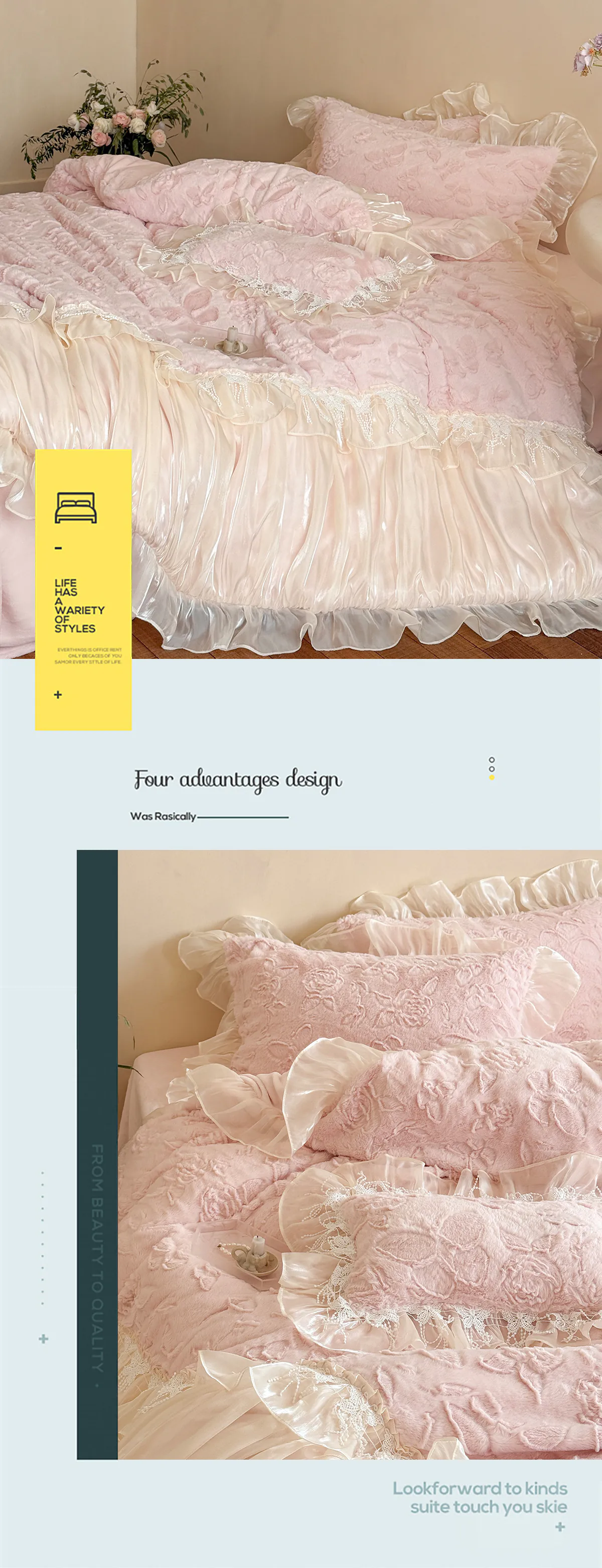 Romantic-Court-3D-Floral-Plush-Milk-Velvet-Ruffle-Edge-Bedding-Set17