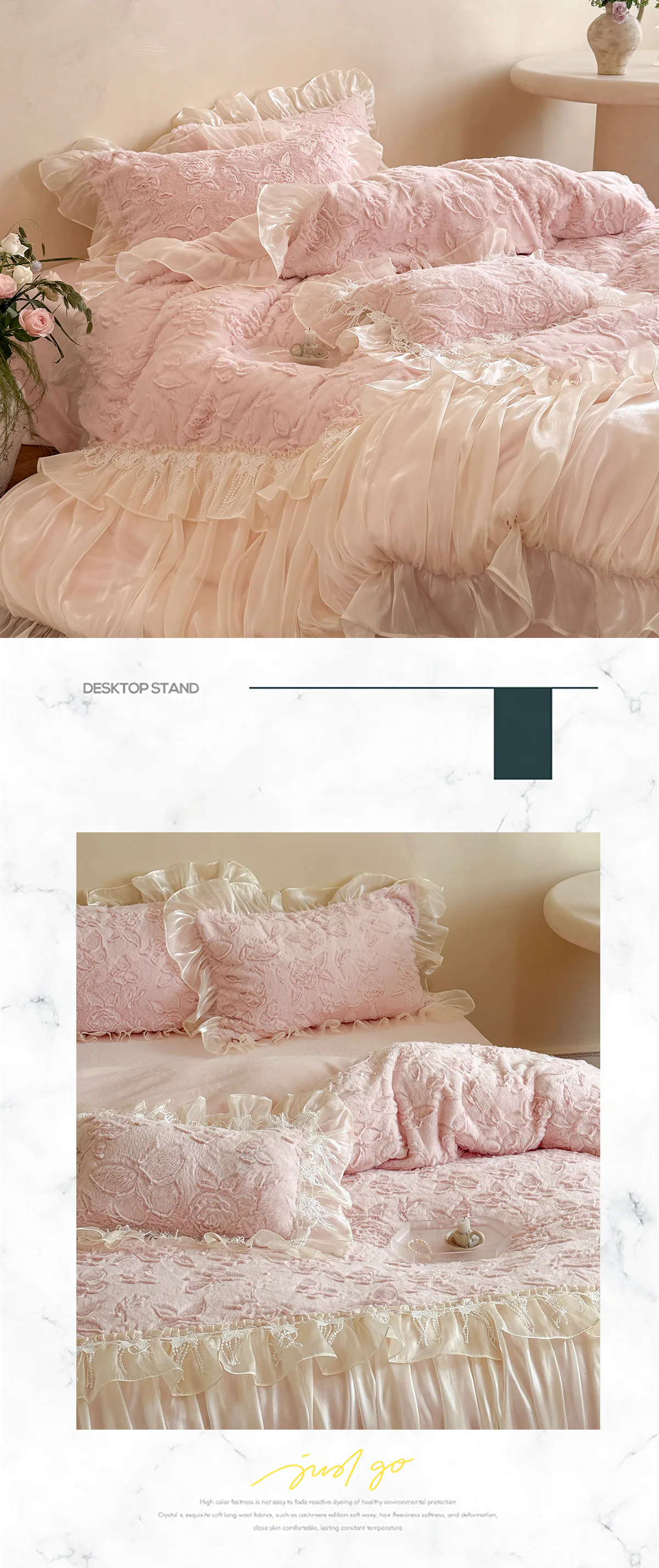 Romantic-Court-3D-Floral-Plush-Milk-Velvet-Ruffle-Edge-Bedding-Set19